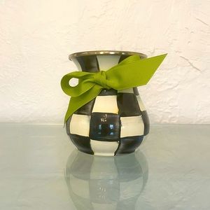 MacKenzie Childs Enamel Vase Small